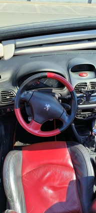 Peugeot 206 CC cena 7900 przebieg: 227000, rok produkcji 2004 z Poznań małe 254